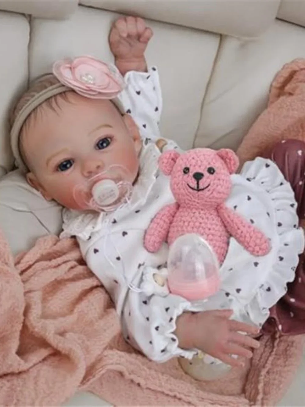 18 Inch Realistic Baby Doll Girl - Picture 1 of 6